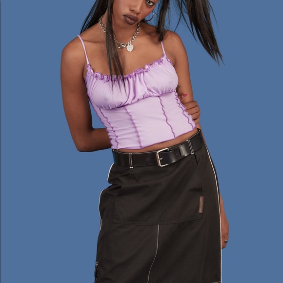 UNIF Tops - NWT UNIF Becca Top Light Purple Size Small